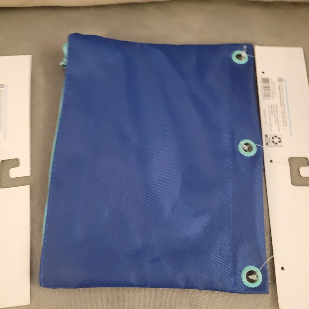 2 Set Up&up, Gray and Blue Binder Pouches